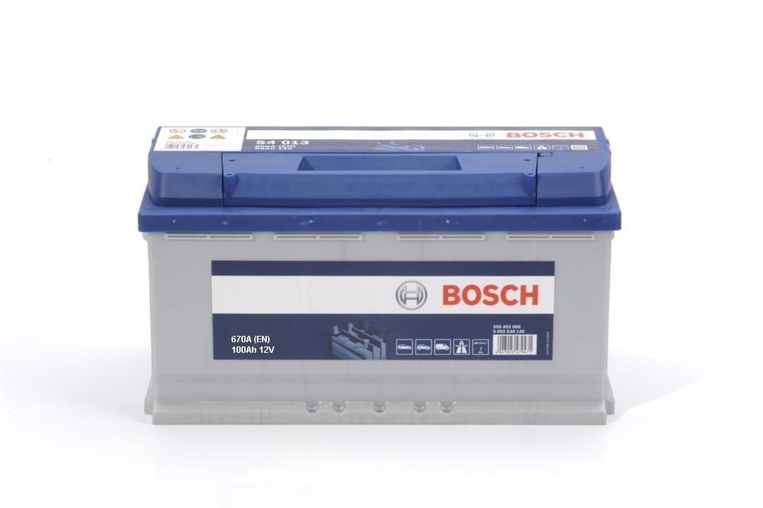 Bosch 0 092 S4H 450 Battery Bosch 12V 100Ah 670A(EN) L+ 0092S4H450: Buy near me in Poland at 2407.PL - Good price!