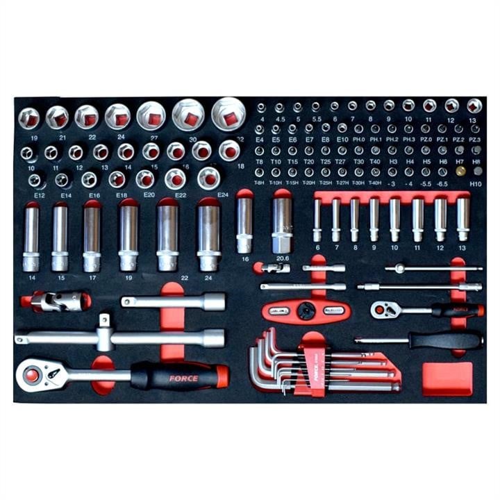 Force Tools 41161 1/4, 1/2 Werkzeugsatz 41161: Bestellen Sie in Polen zu einem guten Preis bei 2407.PL!