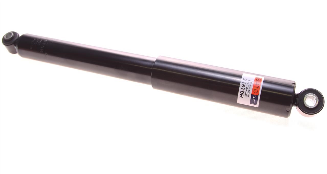 SATO tech 21670R Rear oil and gas suspension shock absorber 21670R: Buy near me in Poland at 2407.PL - Good price!