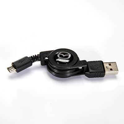 Kabel USB - Typ C (czarny) ((200) Bk) Mazda 410078336