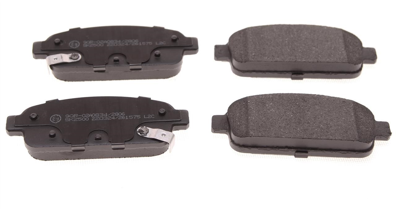 Eurorepar 1617287080 Brake Pad Set, disc brake 1617287080: Buy near me in Poland at 2407.PL - Good price!