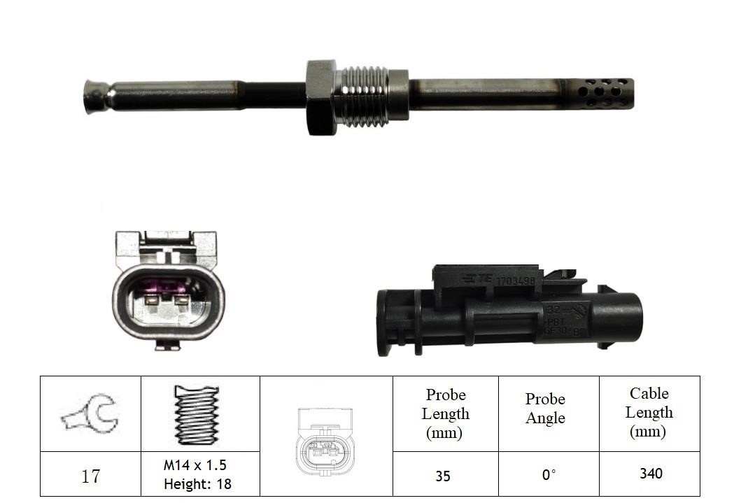 Intermotor 27303 Sensor, Abgastemperatur                                      27303: Bestellen Sie in Polen zu einem guten Preis bei 2407.PL!