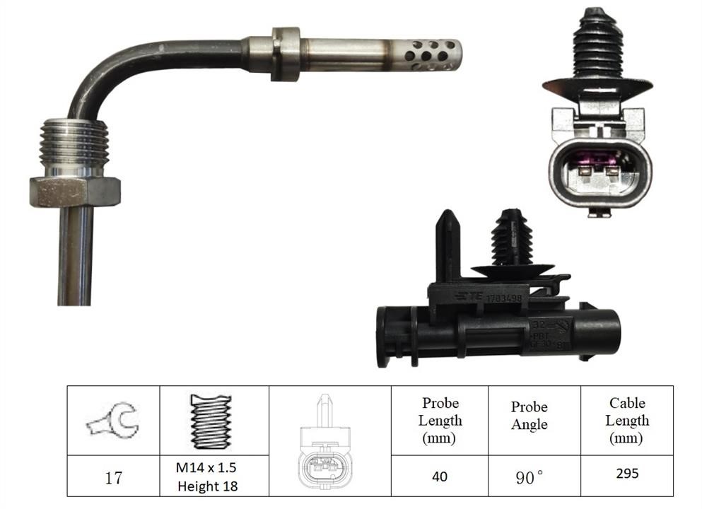 Intermotor 27101 Abgastemperatursensor 27101: Kaufen Sie zu einem guten Preis in Polen bei 2407.PL!