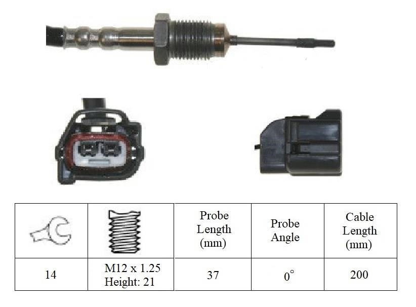 Intermotor 27116 Exhaust gas temperature sensor 27116: Buy near me in Poland at 2407.PL - Good price!