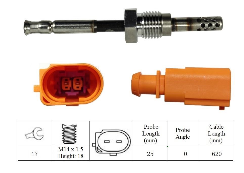 Intermotor 27253 Exhaust gas temperature sensor 27253: Buy near me in Poland at 2407.PL - Good price!