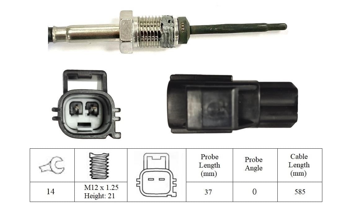 Intermotor 27356 Exhaust gas temperature sensor 27356: Buy near me in Poland at 2407.PL - Good price!