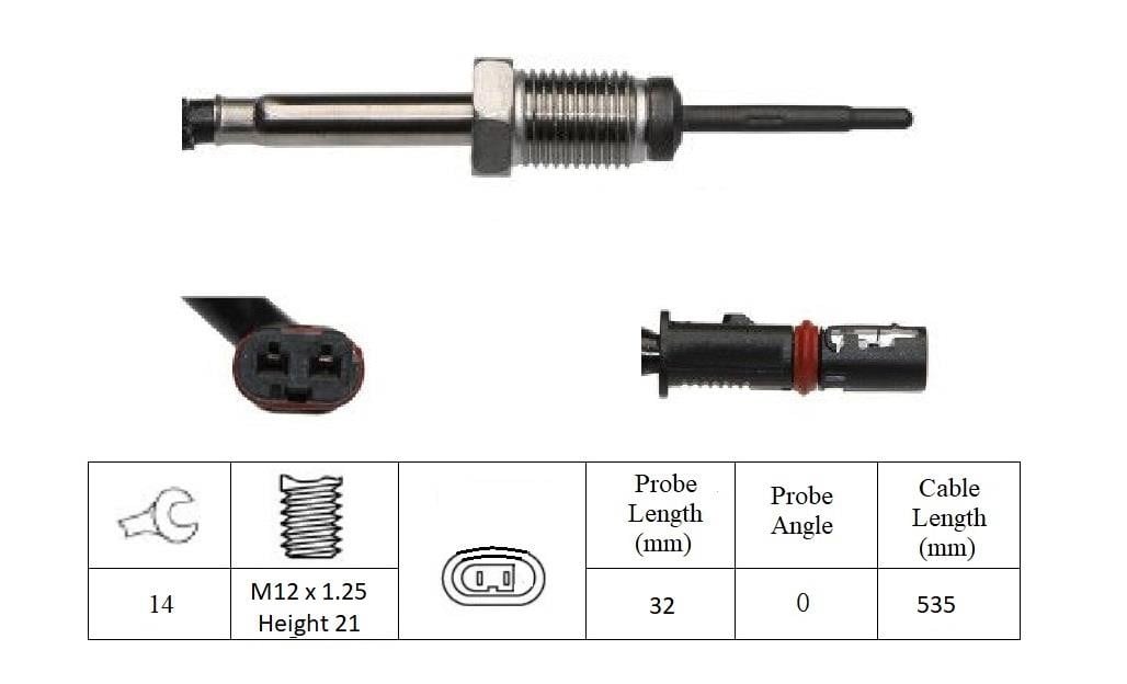 Intermotor 27358 Exhaust gas temperature sensor 27358: Buy near me in Poland at 2407.PL - Good price!