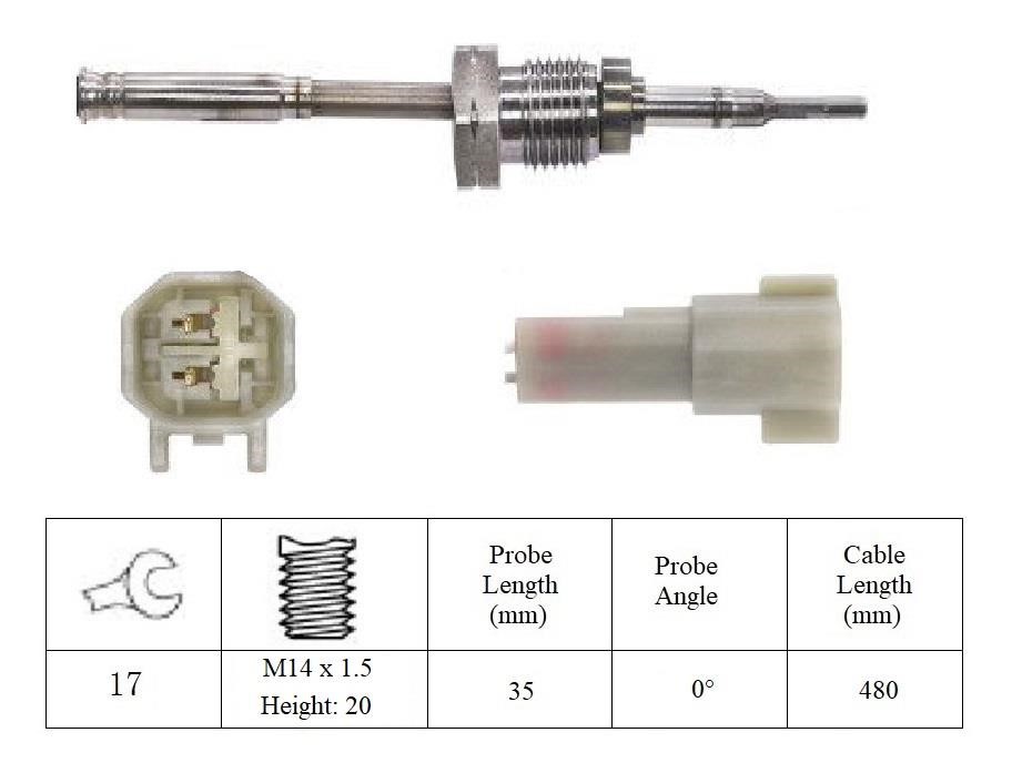 Lemark LXT323 Exhaust gas temperature sensor LXT323: Buy near me in Poland at 2407.PL - Good price!