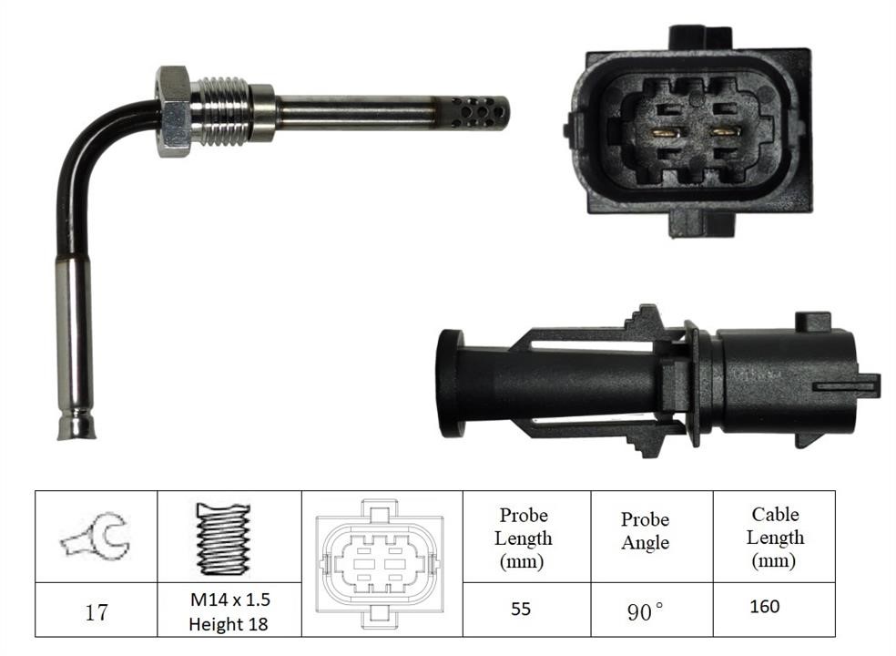 Lemark LXT079 Abgastemperatursensor LXT079: Kaufen Sie zu einem guten Preis in Polen bei 2407.PL!