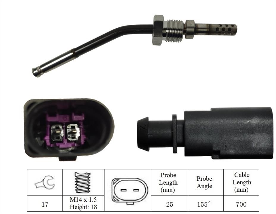 Lemark LXT234 Exhaust gas temperature sensor LXT234: Buy near me in Poland at 2407.PL - Good price!