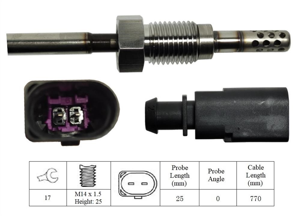 Lemark LXT236 Exhaust gas temperature sensor LXT236: Buy near me in Poland at 2407.PL - Good price!