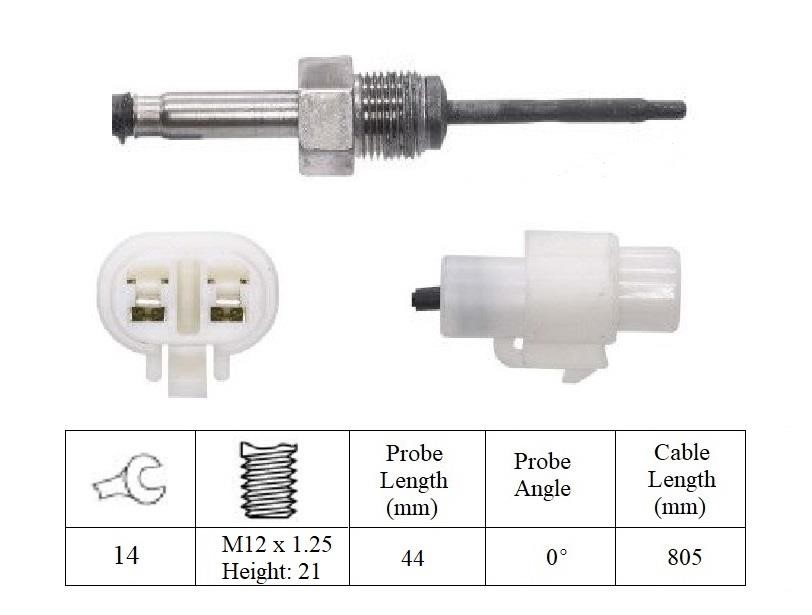 Lemark LXT284 Exhaust gas temperature sensor LXT284: Buy near me in Poland at 2407.PL - Good price!