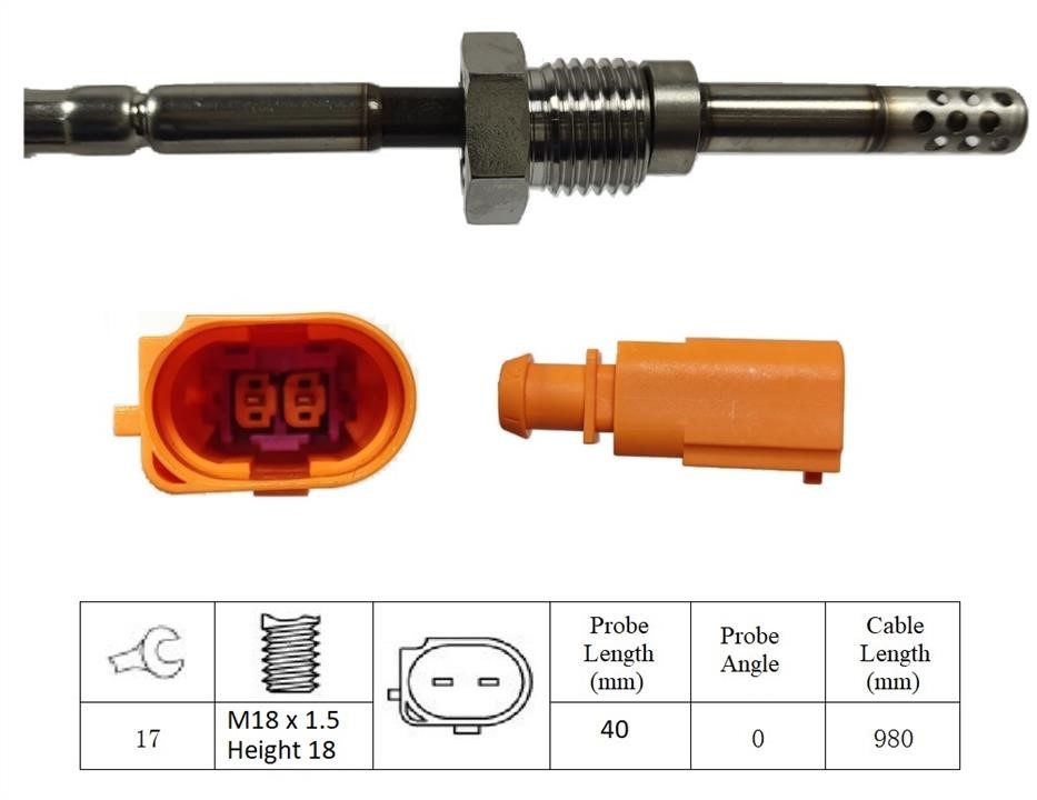 Lemark LXT111 Exhaust gas temperature sensor LXT111: Buy near me in Poland at 2407.PL - Good price!