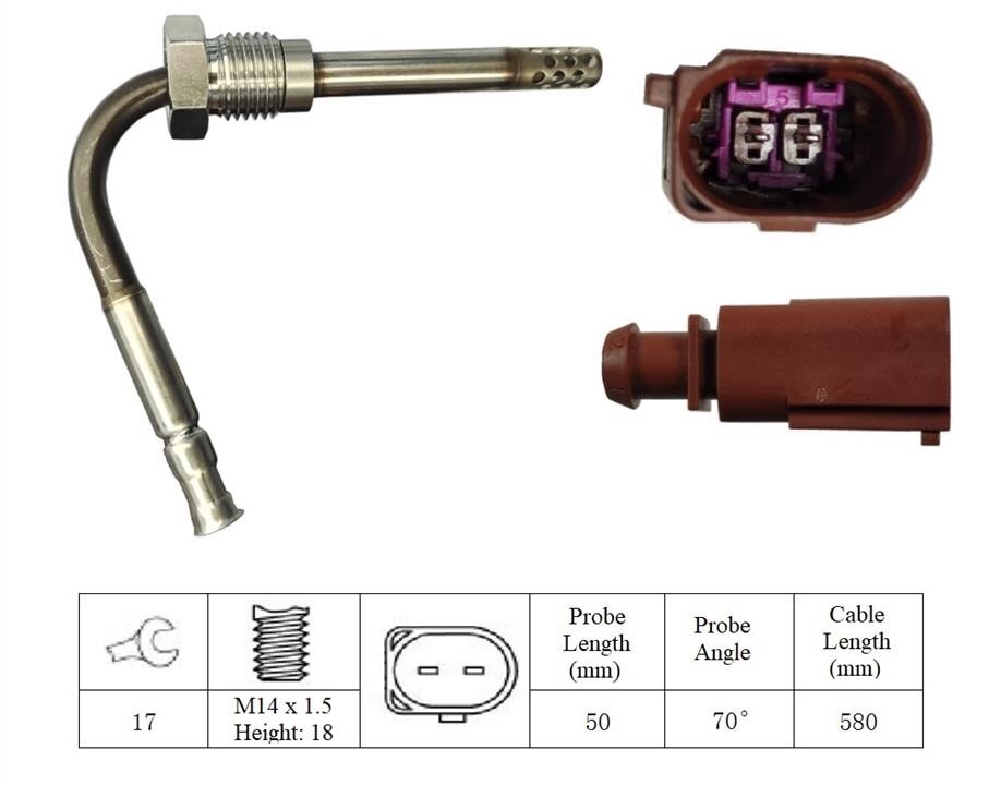 Lemark LXT112 Exhaust gas temperature sensor LXT112: Buy near me in Poland at 2407.PL - Good price!