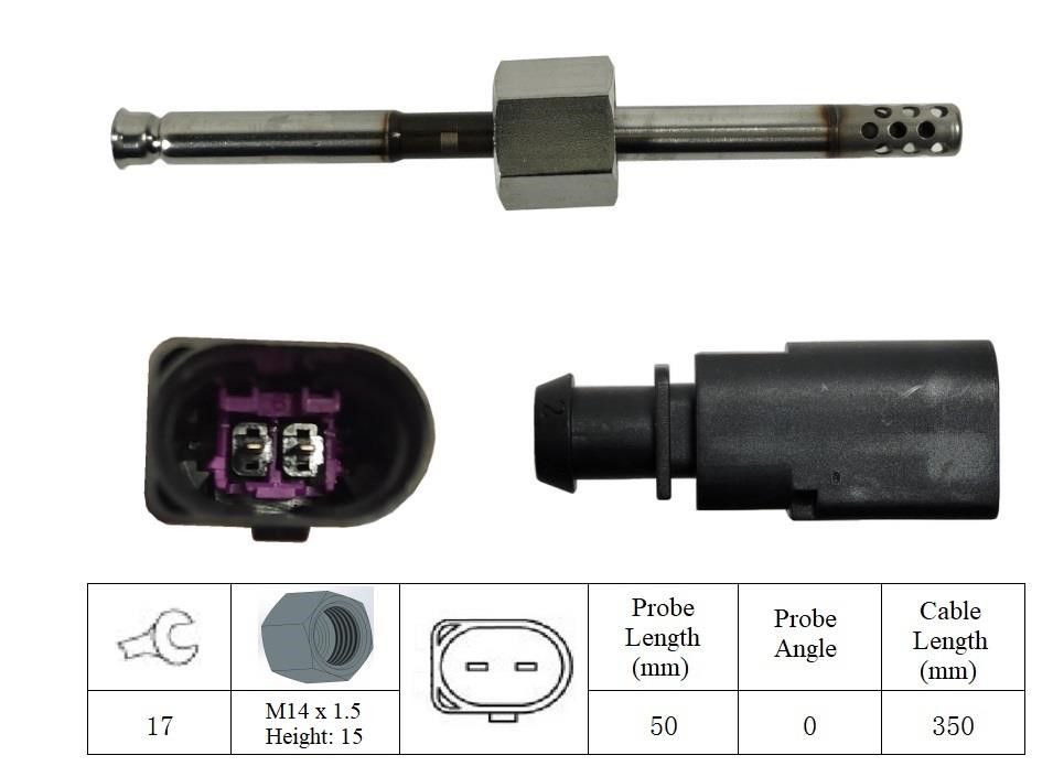 Lemark LXT008 Exhaust gas temperature sensor LXT008: Buy near me in Poland at 2407.PL - Good price!
