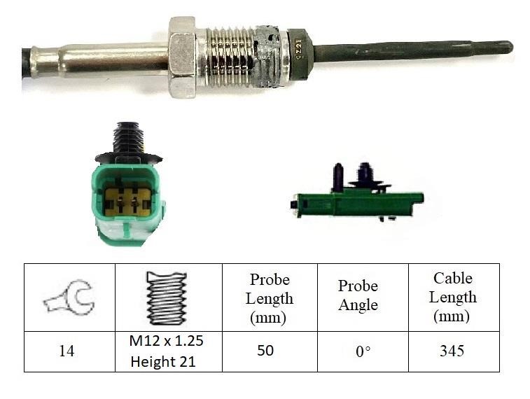 Lemark LXT375 Exhaust gas temperature sensor LXT375: Buy near me in Poland at 2407.PL - Good price!