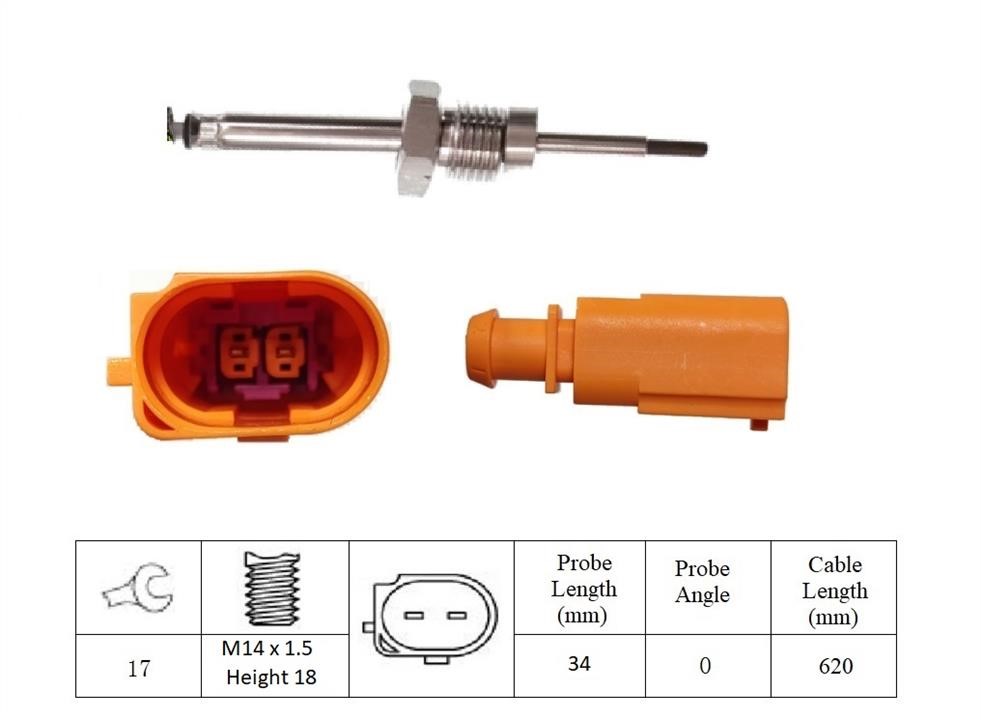 Lemark LXT331 Exhaust gas temperature sensor LXT331: Buy near me in Poland at 2407.PL - Good price!