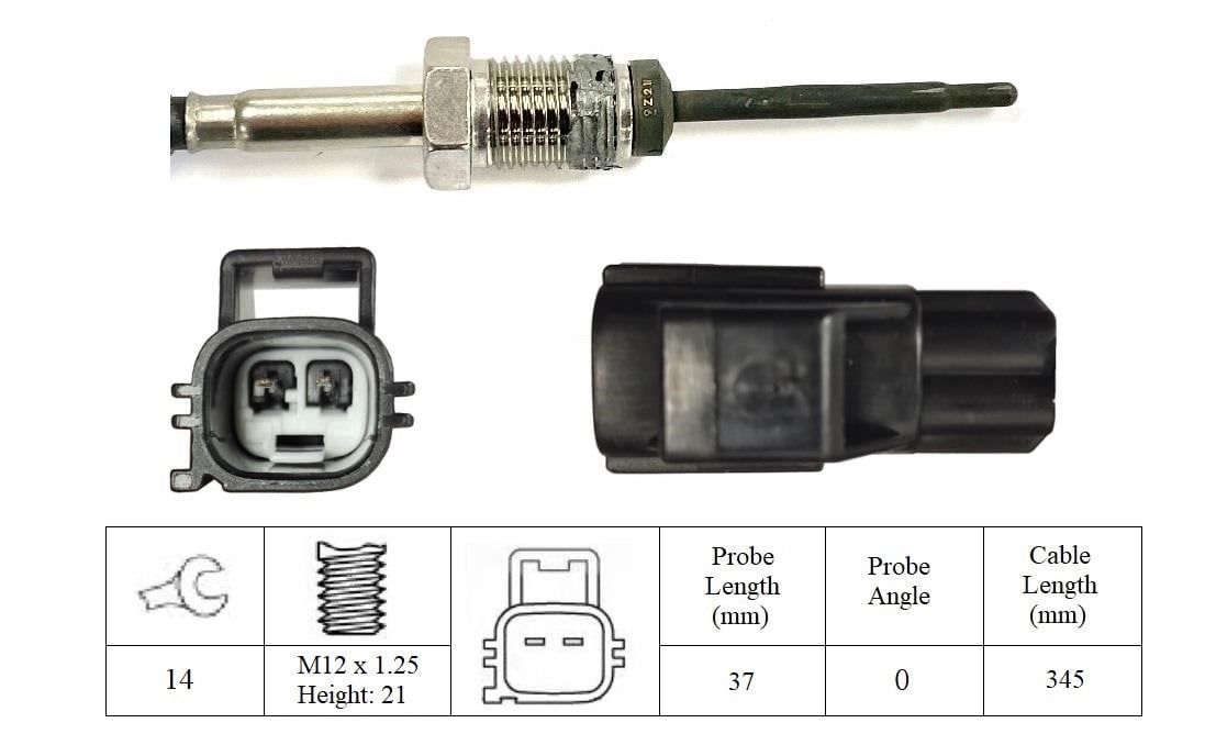 Lemark LXT338 Exhaust gas temperature sensor LXT338: Buy near me in Poland at 2407.PL - Good price!