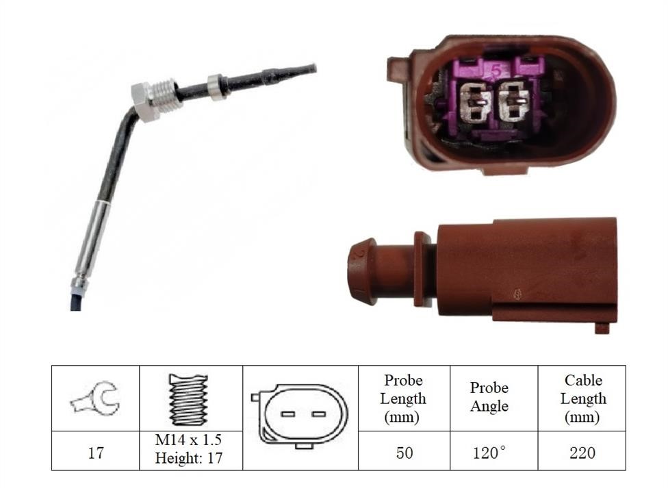 Lemark LXT349 Czujnik temperatury spalin LXT349: Dobra cena w Polsce na 2407.PL - Kup Teraz!