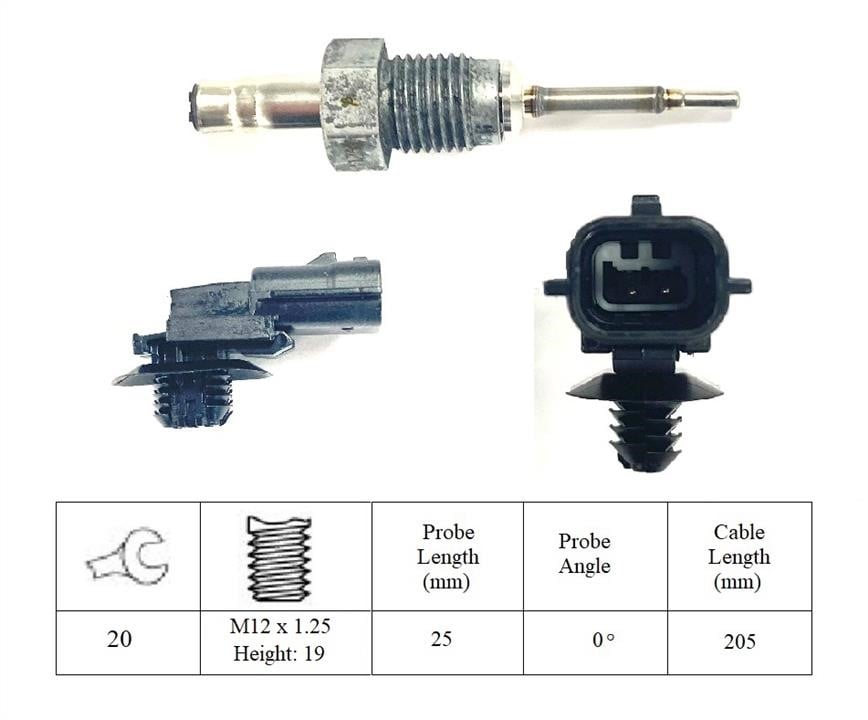 Lemark LXT356 Exhaust gas temperature sensor LXT356: Buy near me in Poland at 2407.PL - Good price!
