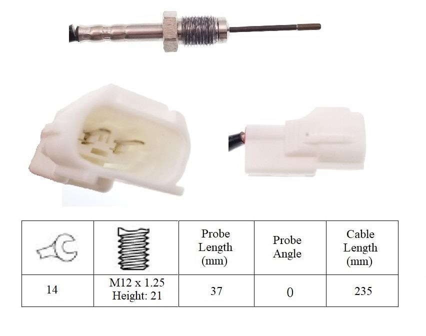 Lucas Electrical LGS7116 Exhaust gas temperature sensor LGS7116: Buy near me at 2407.PL in Poland at an Affordable price!