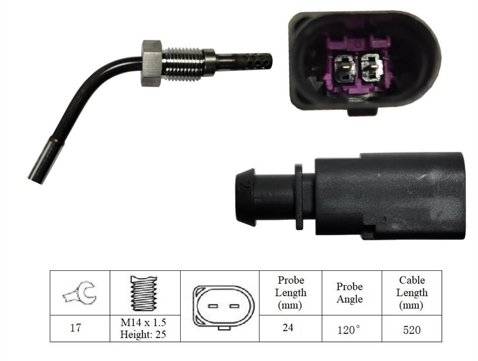 Lucas Electrical LGS7039 Датчик температуры отработанных газов LGS7039: Отличная цена - Купить в Польше на 2407.PL!