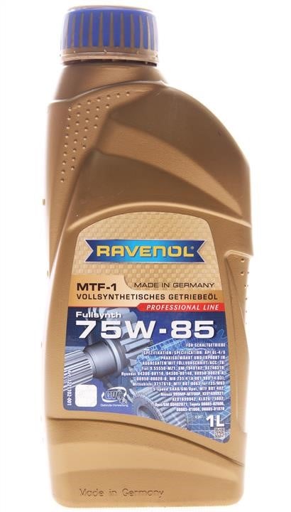 Ravenol 1221102-001 Transmission oil RAVENOL MTF-1 75W-85, 1L 1221102001: Buy near me in Poland at 2407.PL - Good price!