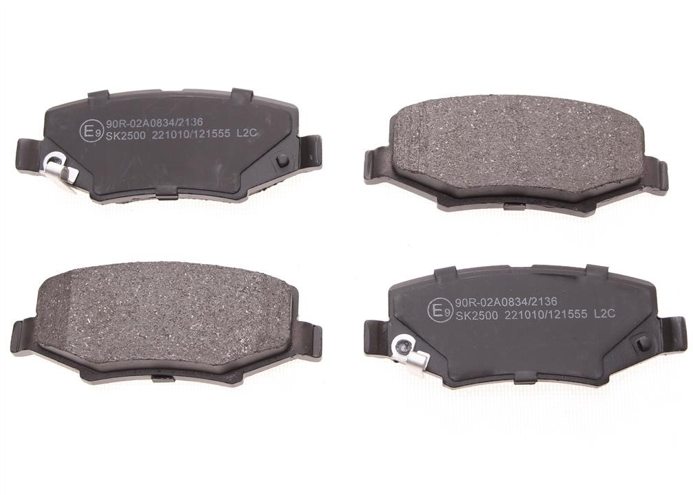 Eurorepar 1675994480 Brake Pad Set, disc brake 1675994480: Buy near me in Poland at 2407.PL - Good price!