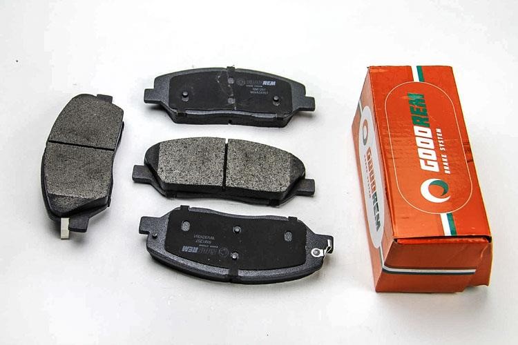 Goodrem RM1257 Brake Pad Set, disc brake RM1257: Buy near me in Poland at 2407.PL - Good price!