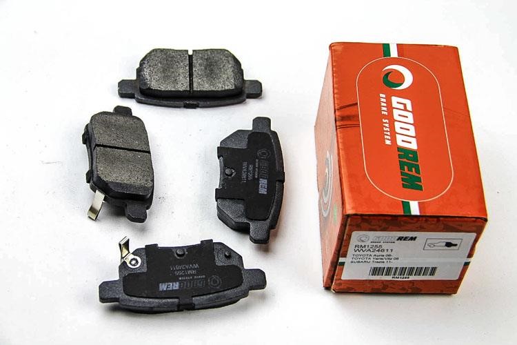 Goodrem RM1255 Brake Pad Set, disc brake RM1255: Buy near me in Poland at 2407.PL - Good price!