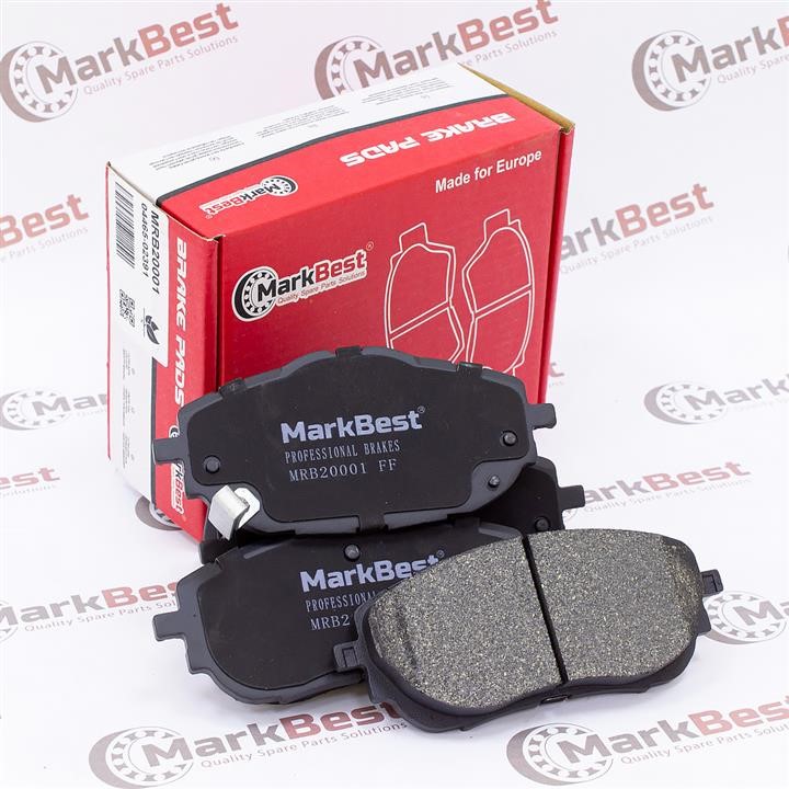 MarkBest MRB20001 Тормозные колодки дисковые, комплект MRB20001: Отличная цена - Купить в Польше на 2407.PL!