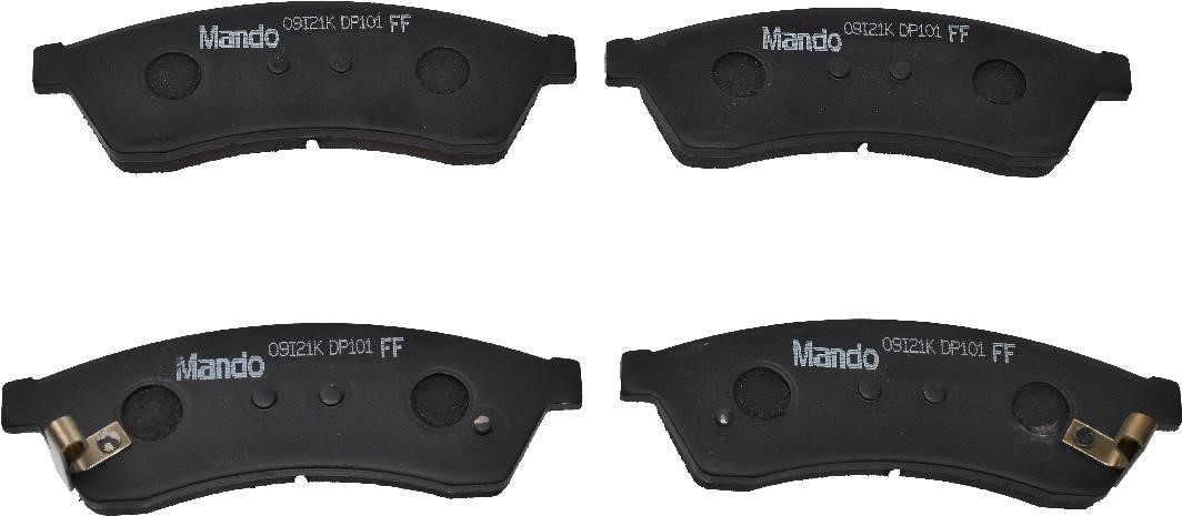 Mando MPD26 Тормозные колодки дисковые, комплект MPD26: Отличная цена - Купить в Польше на 2407.PL!