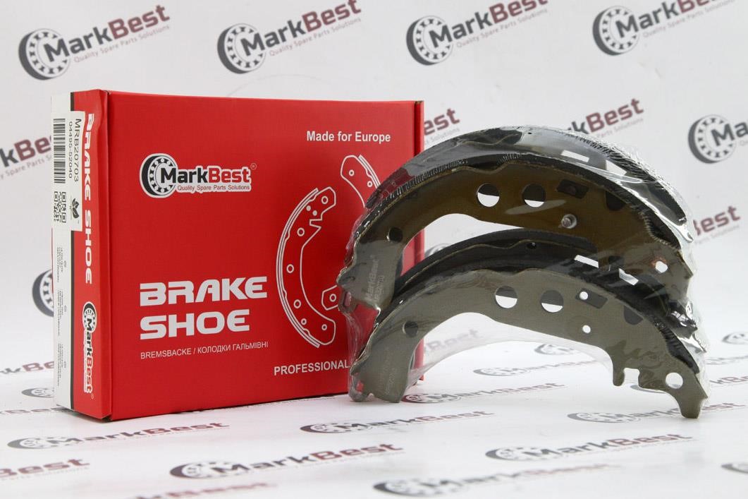 MarkBest MRB20703 Brake shoe set MRB20703: Buy near me in Poland at 2407.PL - Good price!