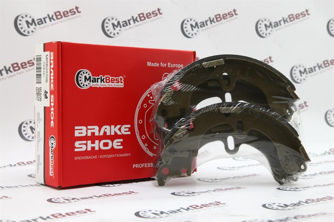 MarkBest MRB20706 Brake shoe set MRB20706: Buy near me at 2407.PL in Poland at an Affordable price!