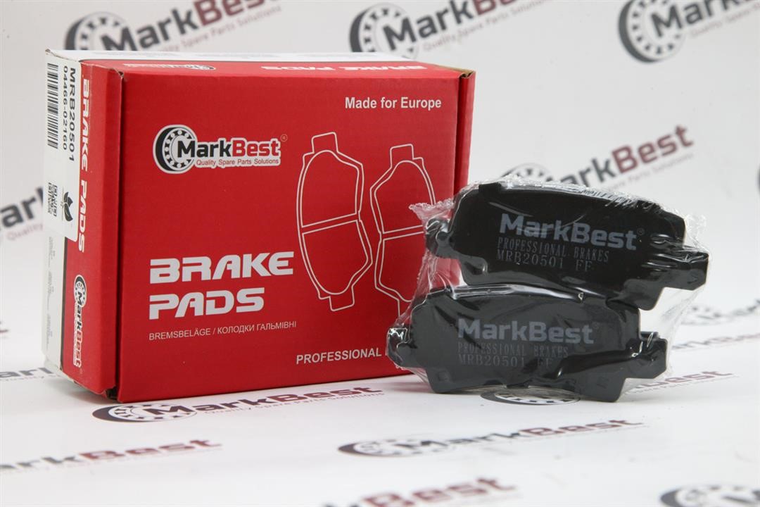 MarkBest MRB20501 Brake Pad Set, disc brake MRB20501: Buy near me in Poland at 2407.PL - Good price!