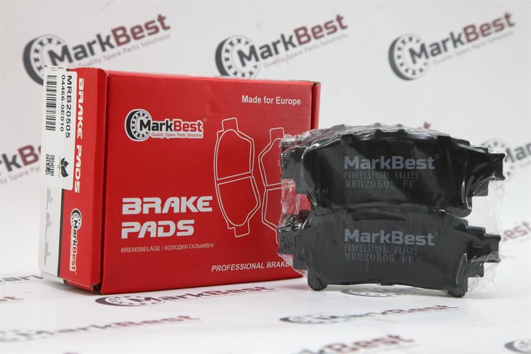 MarkBest MRB20505 Brake Pad Set, disc brake MRB20505: Buy near me in Poland at 2407.PL - Good price!