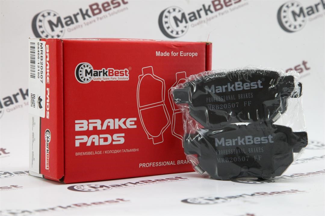 MarkBest MRB20507 Brake Pad Set, disc brake MRB20507: Buy near me in Poland at 2407.PL - Good price!