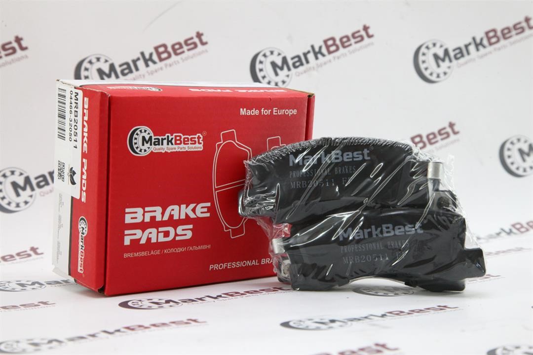MarkBest MRB20511 Brake Pad Set, disc brake MRB20511: Buy near me in Poland at 2407.PL - Good price!