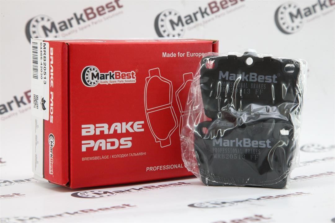 MarkBest MRB20513 Brake Pad Set, disc brake MRB20513: Buy near me in Poland at 2407.PL - Good price!