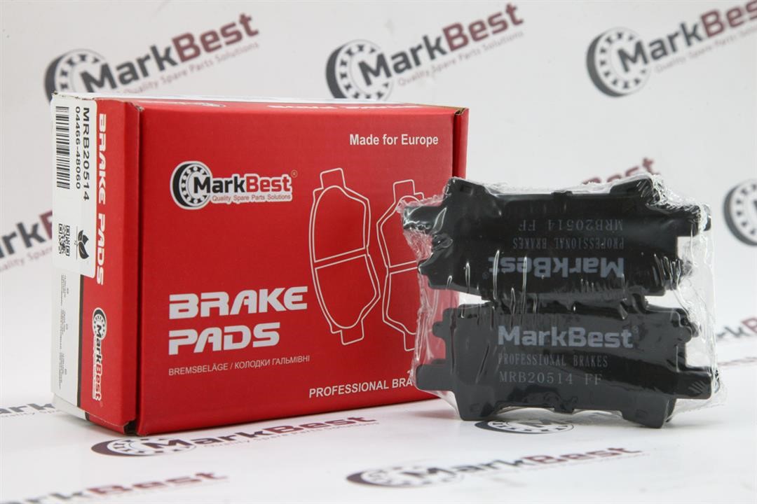 MarkBest MRB20514 Brake Pad Set, disc brake MRB20514: Buy near me at 2407.PL in Poland at an Affordable price!