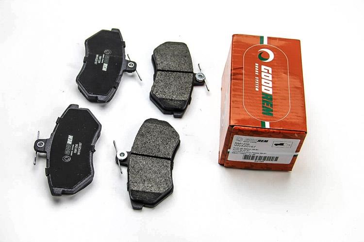 Goodrem RM1256 Тормозные колодки дисковые передние, комплект RM1256: Отличная цена - Купить в Польше на 2407.PL!