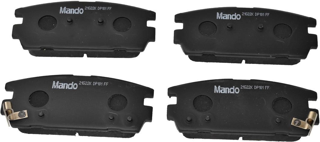Mando MPH25 Тормозные колодки дисковые, комплект MPH25: Отличная цена - Купить в Польше на 2407.PL!