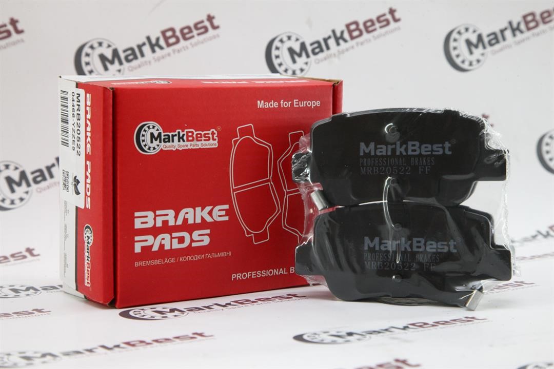 MarkBest MRB20522 Гальмівні колодки, комплект MRB20522: Приваблива ціна - Купити у Польщі на 2407.PL!
