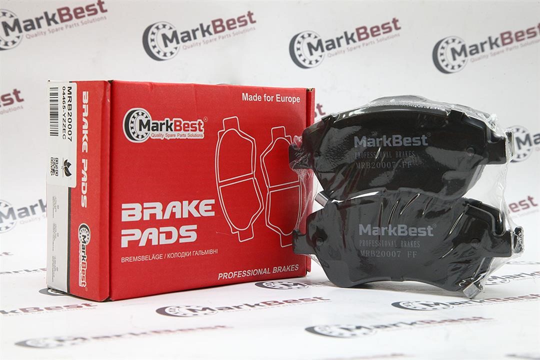 MarkBest MRB20007 Brake Pad Set, disc brake MRB20007: Buy near me in Poland at 2407.PL - Good price!