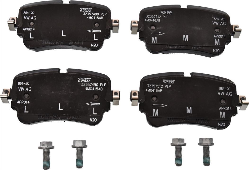 VAG 4M0 698 451 N Brake Pad Set, disc brake 4M0698451N: Buy near me in Poland at 2407.PL - Good price!