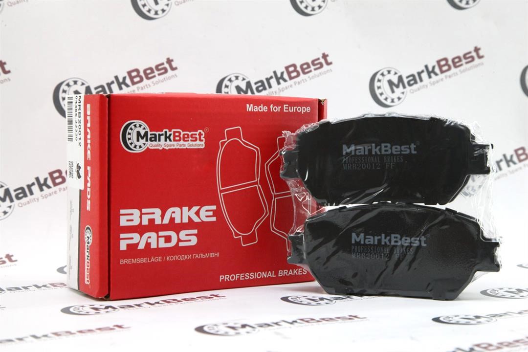 MarkBest MRB20012 Тормозные колодки дисковые, комплект MRB20012: Отличная цена - Купить в Польше на 2407.PL!