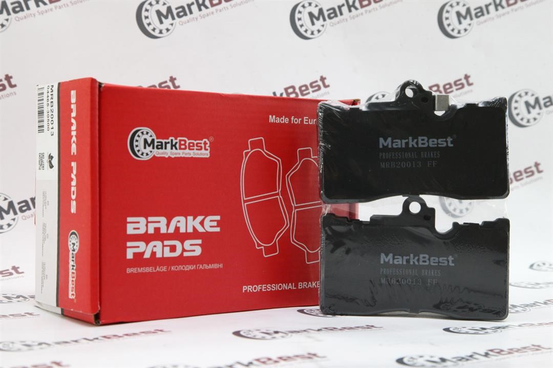 MarkBest MRB20013 Brake Pad Set, disc brake MRB20013: Buy near me in Poland at 2407.PL - Good price!
