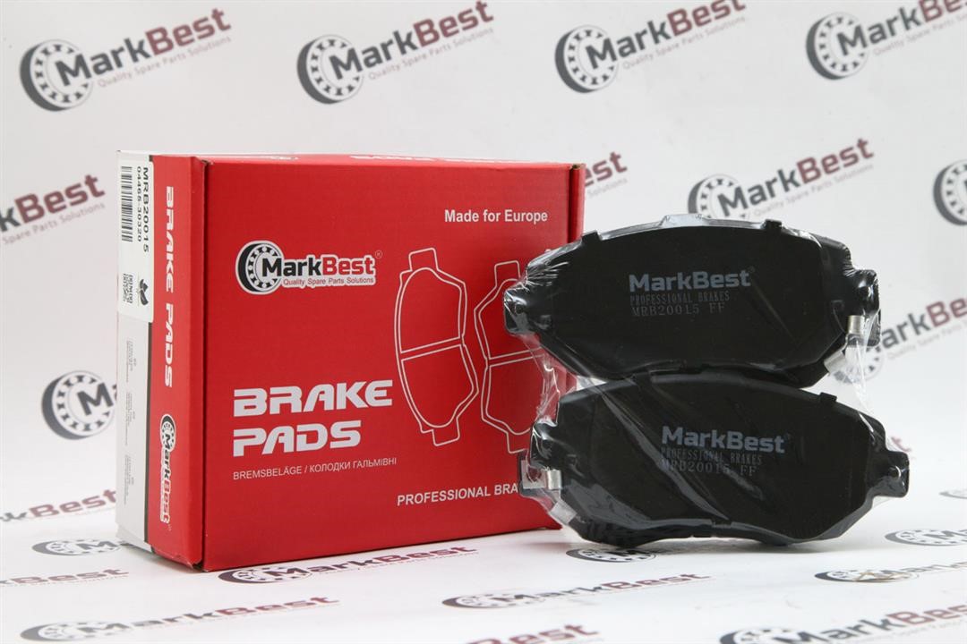 MarkBest MRB20015 Brake Pad Set, disc brake MRB20015: Buy near me in Poland at 2407.PL - Good price!