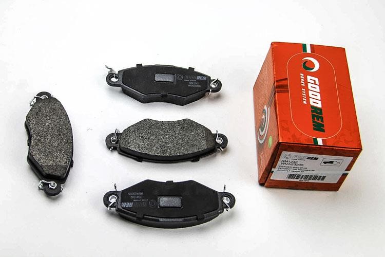 Goodrem RM1242 Brake Pad Set, disc brake RM1242: Buy near me at 2407.PL in Poland at an Affordable price!