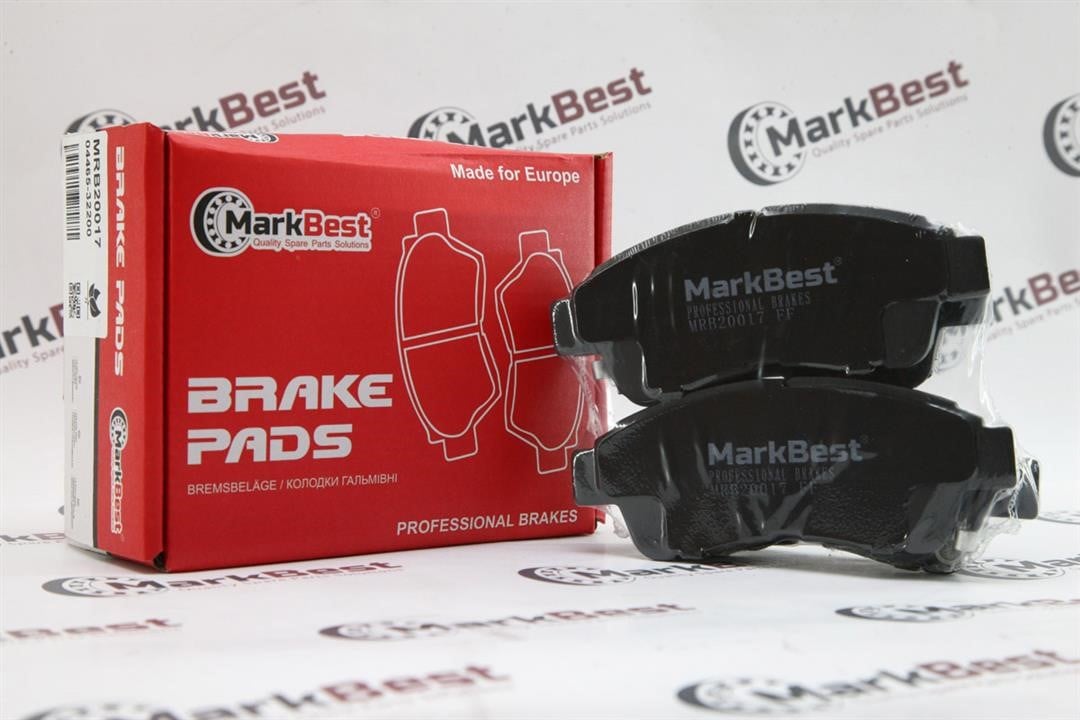 MarkBest MRB20017 Brake Pad Set, disc brake MRB20017: Buy near me in Poland at 2407.PL - Good price!